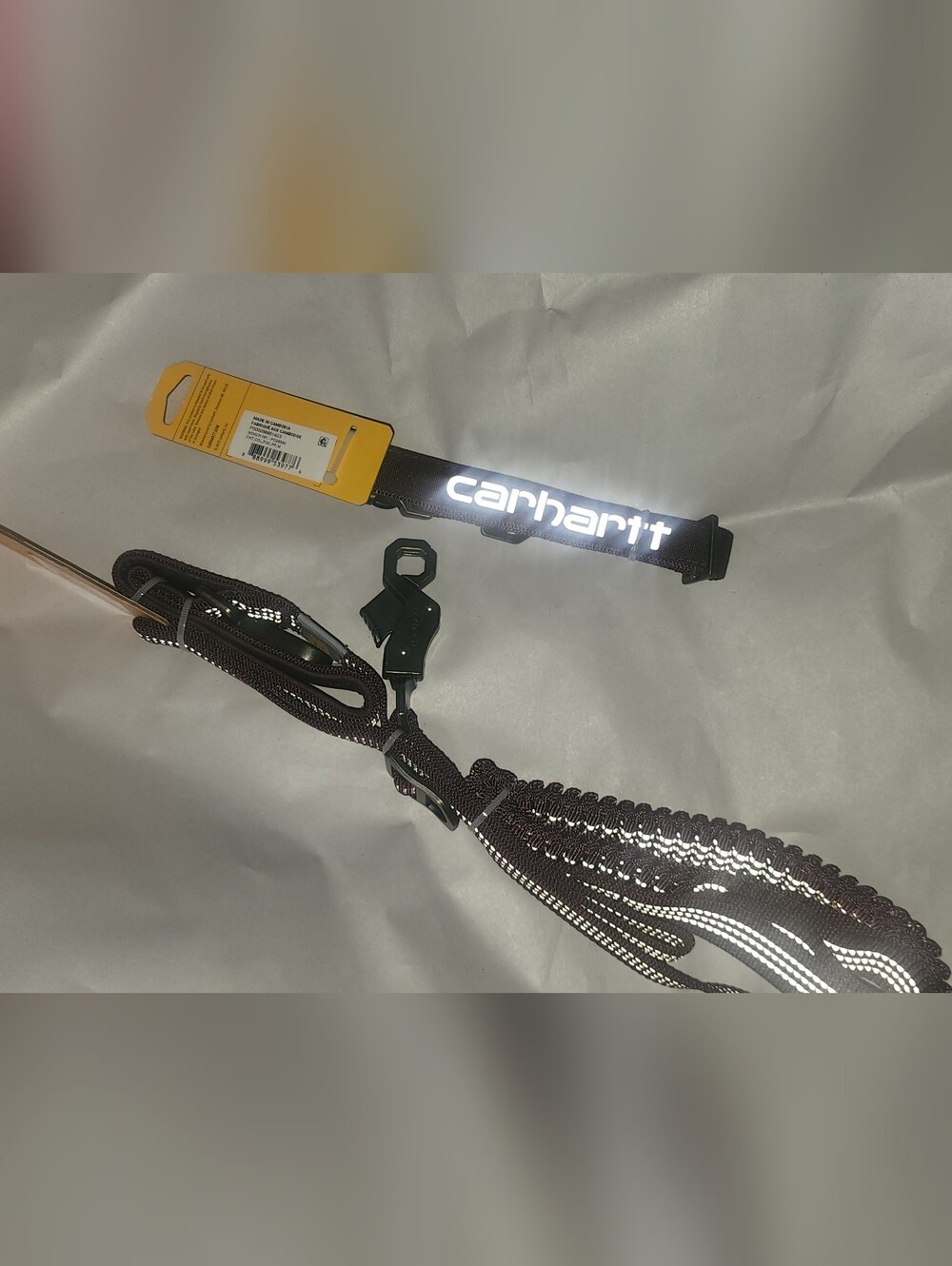Carhartt Reflective Dog Collar&Leash Set